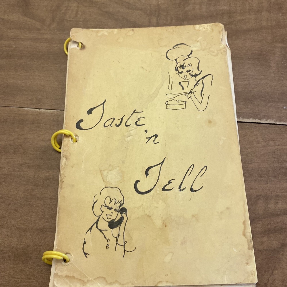 VTG 1966 Will Rogers Memorial Methodist Church Tulsa OK Cookbook Taste 'n Tell